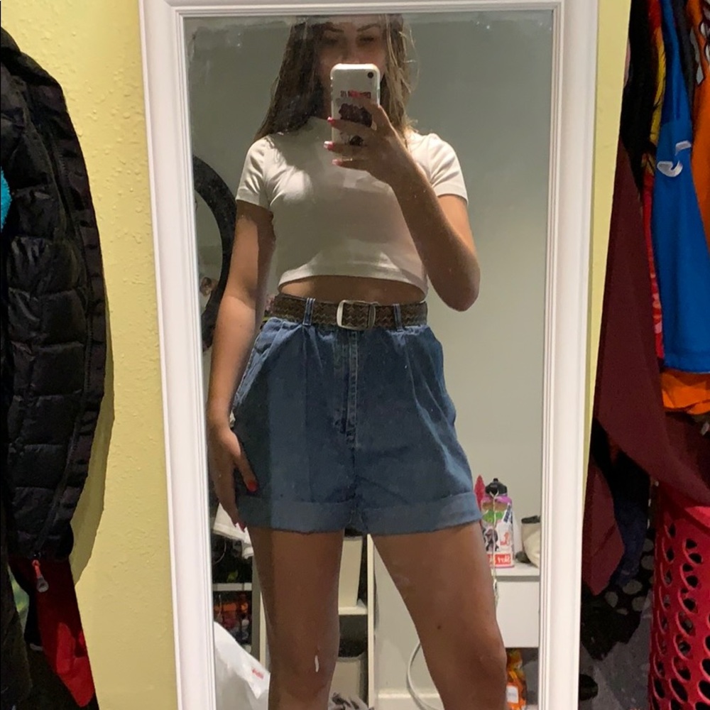 jean shorts